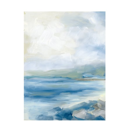 Danusia Keusder 'Rocky Shoreline' Canvas Art, 24x32